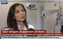 NTV, Ana Haber Bülteni Göz renginin değiştirilmesi 20.03.2015