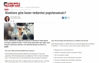 Hürriyet Kimlere Göz Lazer... 08.03.2022