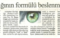 Cumhuriyet Göz Sağlığının Formü... 19.01.2009