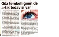 Milliyet</br>Göz Tembelliğinin de...</br>22.11.2010