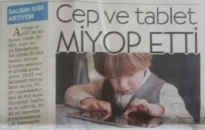 Cumhuriyet</br> Cep ve Tablet Miyop Etti</br>14.01.2016