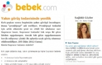 bebek.com Yakın Görüş Tedavisinde... 05.10.2012