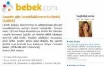 bebek.com Laserle Göz Bozukluklarının... 05.12.2011