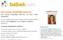 bebek.com Göz Kapağı Düşüklüğü 16.10.2008