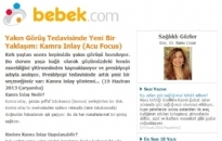 bebek.com Yakın Görüş Tedavisinde... 19.06.2013