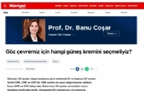 Hürriyet   Göz  Çevresi İçin Güneş Kremi   13.07.2024