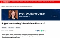 Hürriyet   Soğuk Havalarda Gözlerimizi...   04.02.2025