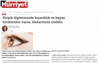 Hürriyet Kirpik Diplerinizde Kızarıklık... 23.03.2021