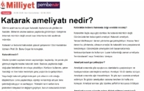 Milliyet Katarakt Ameliyatı Nedir? 02.09.2020