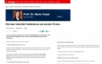 Hürriyet   Göz  Lazer Tedavileri...   28.10.2025