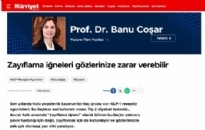 Hürriyet   Zayıflama İğneleri Gözlerinize...   26.06.2025