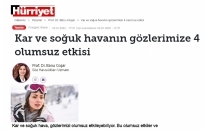 Hürriyet Kar ve Soğuk Havanın... 25.01.2022