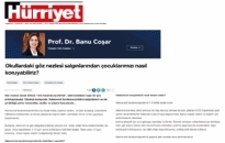 Hürriyet Okullardaki Göz Nezlesi... 27.03.2023