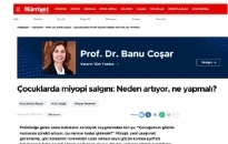Hürriyet   Çocuklarda Miyopi Salgını...   25.08.2025