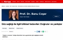 Hürriyet   Göz  Sağlığı ile İlgili...  29.09.2025