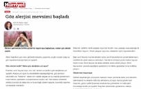 Hürriyet Göz Alerjisi Mevsimi... 06.04.2022